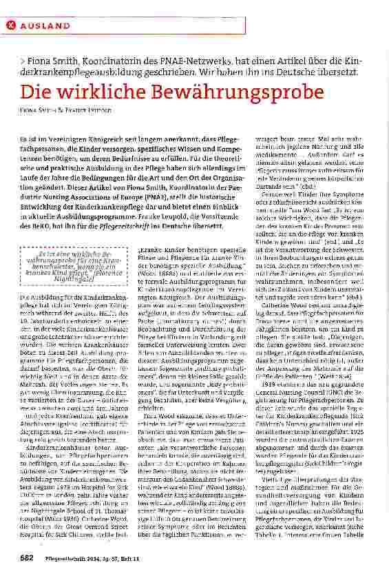 Vorschauseite 1: Die wirkliche Bewährungsprobe