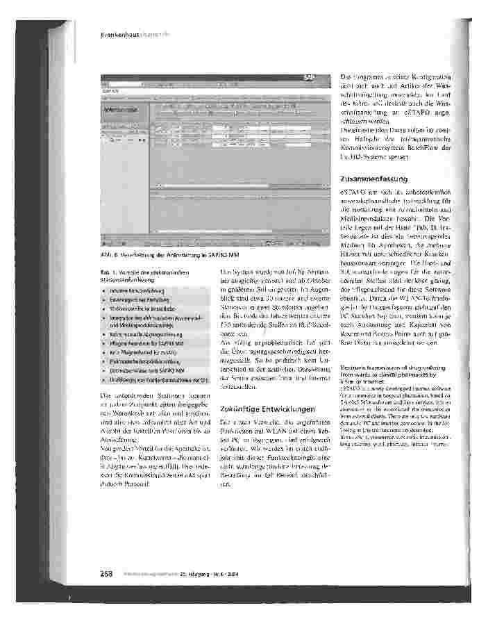 Vorschauseite 4: Elektronische Stationsanforderung via Interoder Intranet