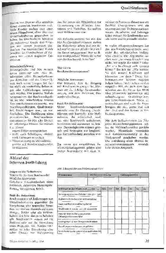Vorschauseite 3: Beschwerden als Chance verstehen In-House-Schulung, Teil 4