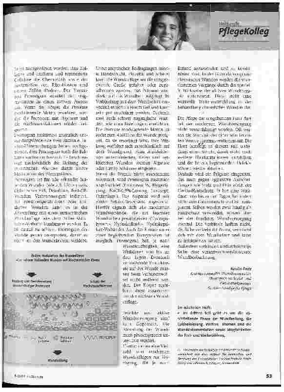 Vorschauseite 4: Pflegekolleg - Wundversorgung Teil 2: Granulationsphase und aktive Wundversorgung