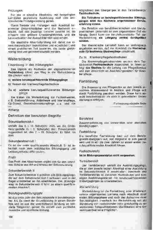 Vorschauseite 3: Stellungnahme des ADS zur Neuordnung der Krankenund Kinderkrankenpflegeausbildung