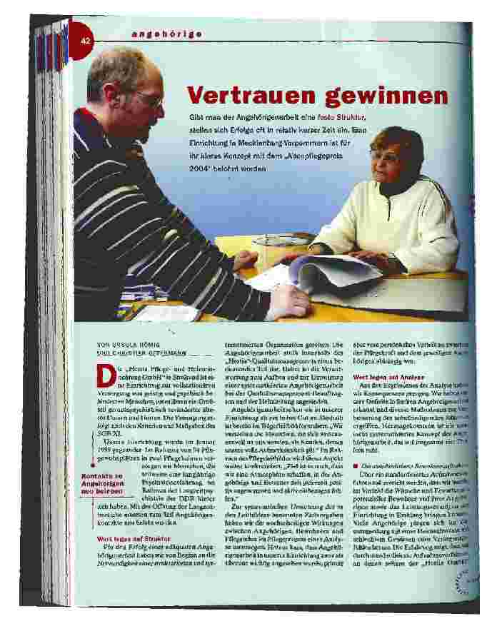 Vorschauseite 1: Vertrauen gewinnen