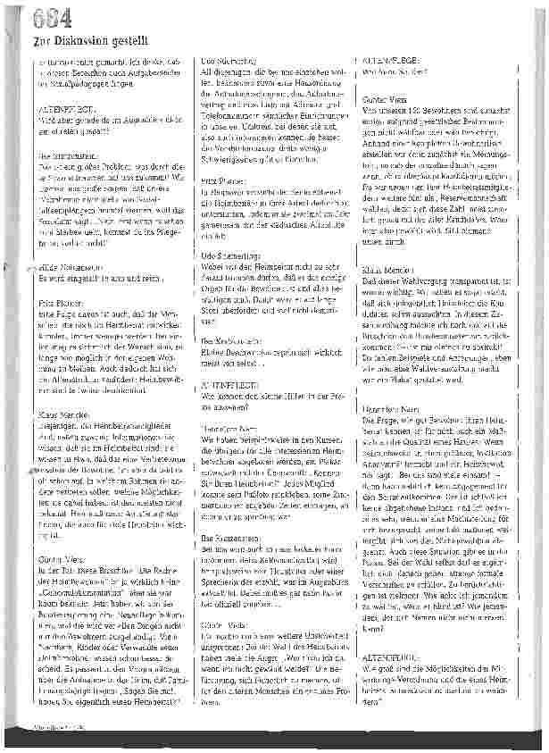 Vorschauseite 2: Heim-Mitwirkung: Anspruch und Wirklichkeit (2)
