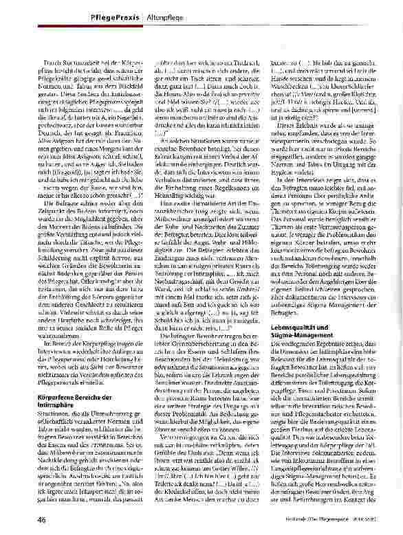 Vorschauseite 3: Intimsphäre wahren, aber wie?