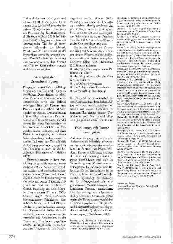 Vorschauseite 3: Wenn Patienten sterben