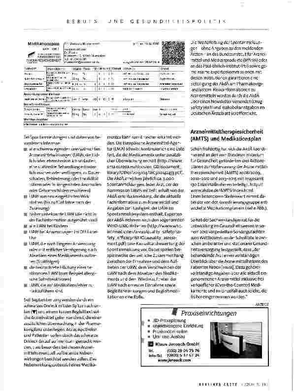 Vorschauseite 2: Für eine rationale und sichere Arzneimitteltherapie