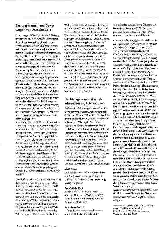 Vorschauseite 3: Für eine rationale und sichere Arzneimitteltherapie