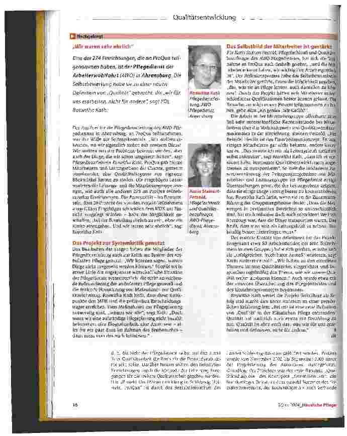 Vorschauseite 3: Den Blick in den Spiegel gewagt