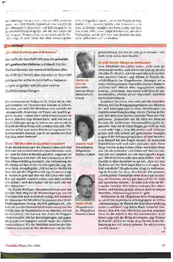 Vorschauseite 4: Den Blick in den Spiegel gewagt