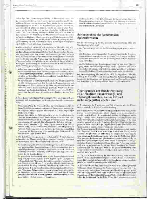 Vorschauseite 2: Der Referentenentwurf zur Neuordnung der Krankenhausfinanzierung