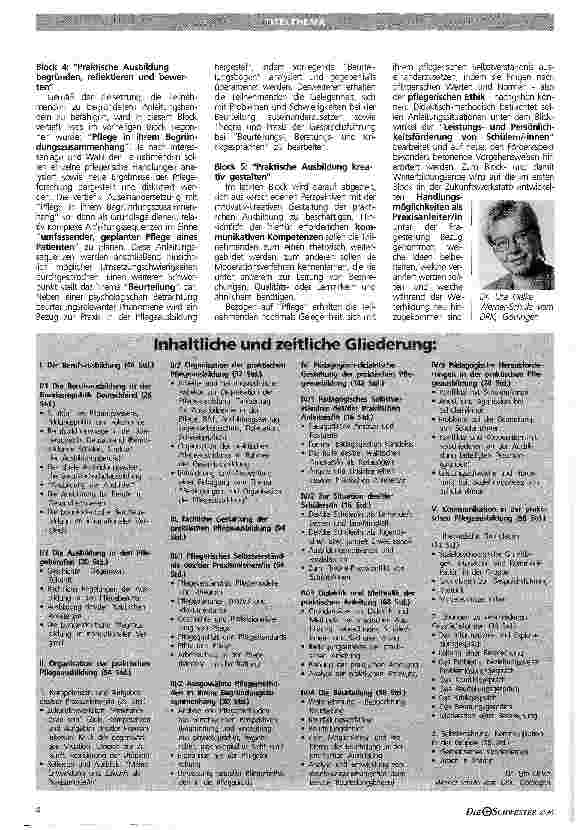 Vorschauseite 2: Gefragt: Weiterbildung Praxisanleiter/in (PA) Neues von der Werner-Schule