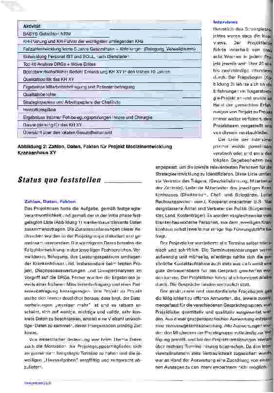 Vorschauseite 3: Maßgeschneiderte Strategien Der Weg von der Unternehmenszur Einrichtungsstrategie