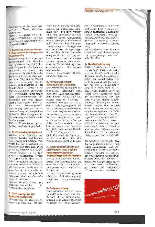 Vorschauseite 4: Den Patienten zielgerichtet durch den Leistungsprozess führen