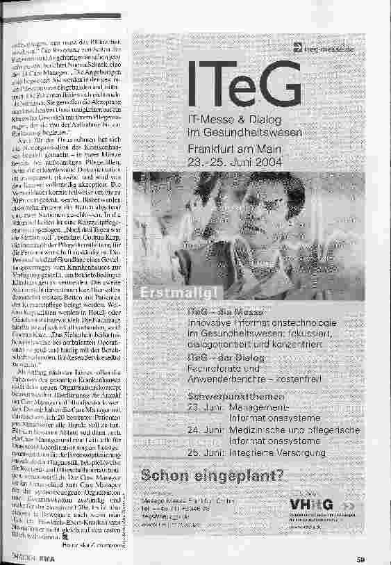 Vorschauseite 4: Neuorganisation eines Krankenhauses: Mehr Indianer, weniger Häuptlinge