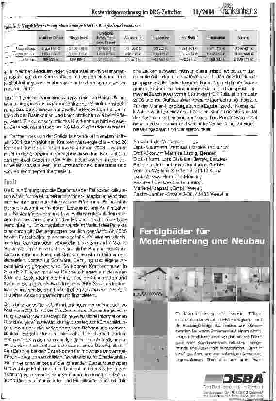 Vorschauseite 4: Kostenträgerrechnung im DRG-Zeitalter -ein Buch mit 7 Siegeln