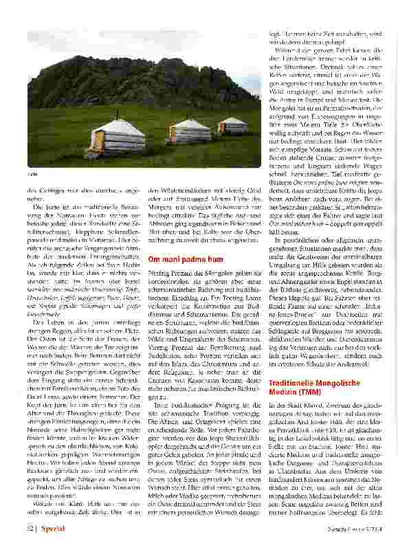 Vorschauseite 3: Mongolei -im Land der zornigen Winde