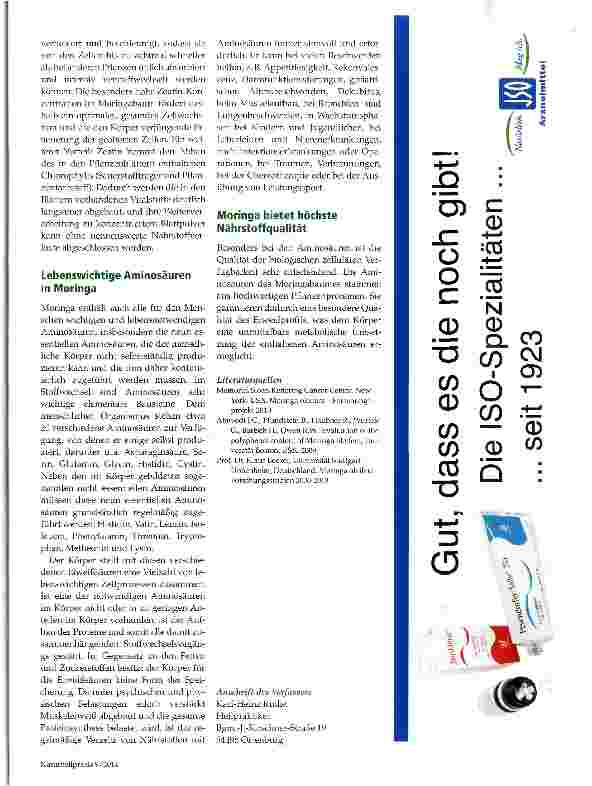 Vorschauseite 3: Natürliche Nährstoffversorgung und gesunder Zellschutz