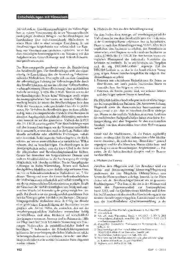 Vorschauseite 3: Haftung des Trägers eines Pflegeheims: Reichweite und Grenzen der Obhutspflicht des Heimträgers im Hinblick auf die Beachtung der Menschenwürde; Pflicht zur Beantragung der Genehm…
