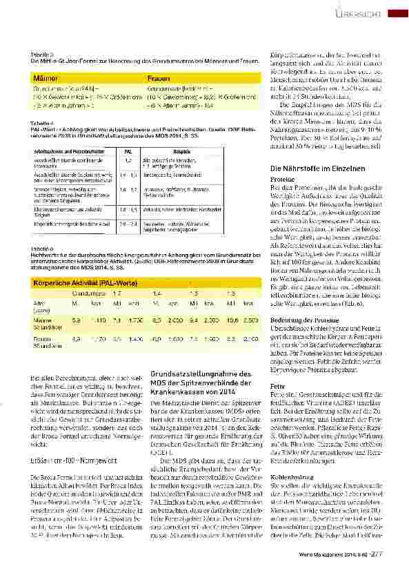 Vorschauseite 2: Ernährung und Wundheilung