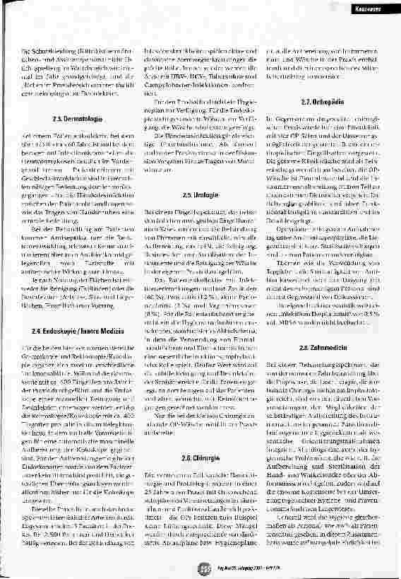 Vorschauseite 3: Infektionsprophylaxe in der ärztlichen Praxis und bei der ärztlichen Versorgung von Patienten im häuslichen Bereich/Heim