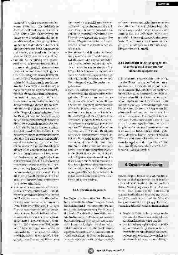 Vorschauseite 5: Infektionsprophylaxe in der ärztlichen Praxis und bei der ärztlichen Versorgung von Patienten im häuslichen Bereich/Heim