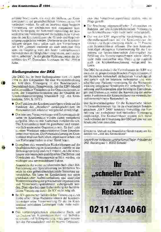 Vorschauseite 5: Die neue Rolle des leitenden KhArztes vom Nur-Mediziner zum Medizin-Manager