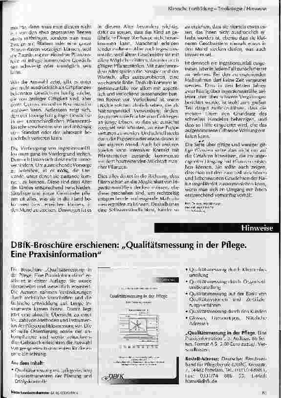 Vorschauseite 2: Giftige und weniger giftige Pflanzen Teil 65