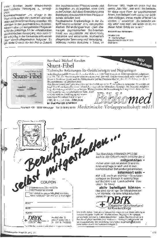 Vorschauseite 6: Liberta e therapeutica - Freiheit heilt!/Die psychiatrische Versorgung in Italien-aus krankenpflegerischer Sicht
