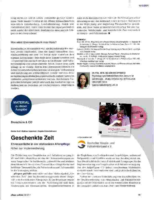 Vorschauseite 4: Wenn Ehrenamtliche aus der Rolle fallen