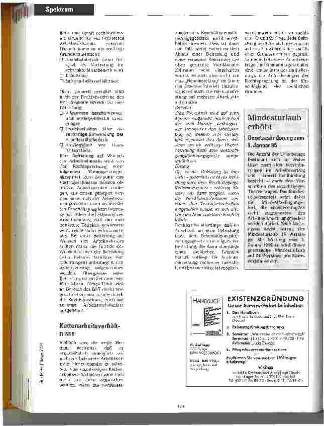Vorschauseite 2: Beschäftigung auf Zeit Möglichkeiten der Befristung von Arbeitsverträgen