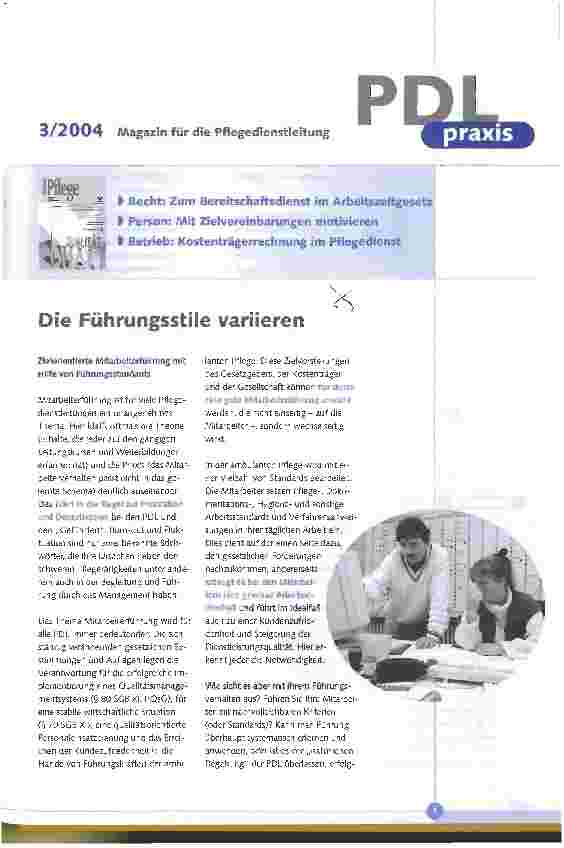 Vorschauseite 1: Die Führungsstile variieren