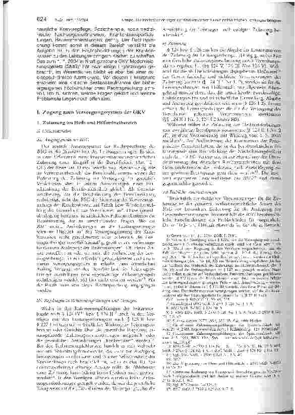 Vorschauseite 2: Die Rechtsbeziehungen der Krankenkassen zu den nichtärztlichen Leistungserbringern im Licht der Rechtsprechung des BSG