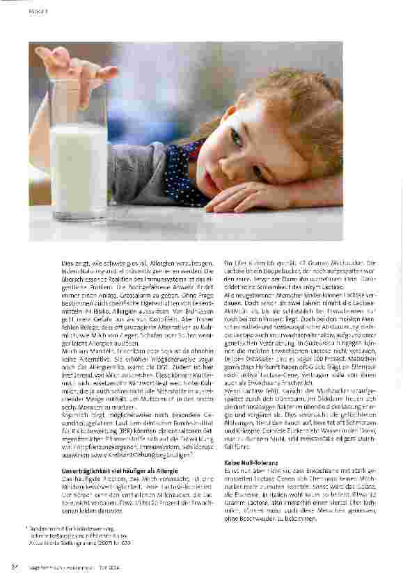 Vorschauseite 2: Milch gesund geniessen