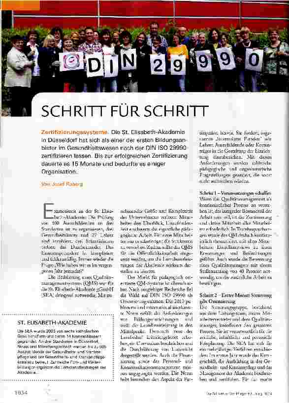Vorschauseite 1: SCHRITT FÜR SCHRITT