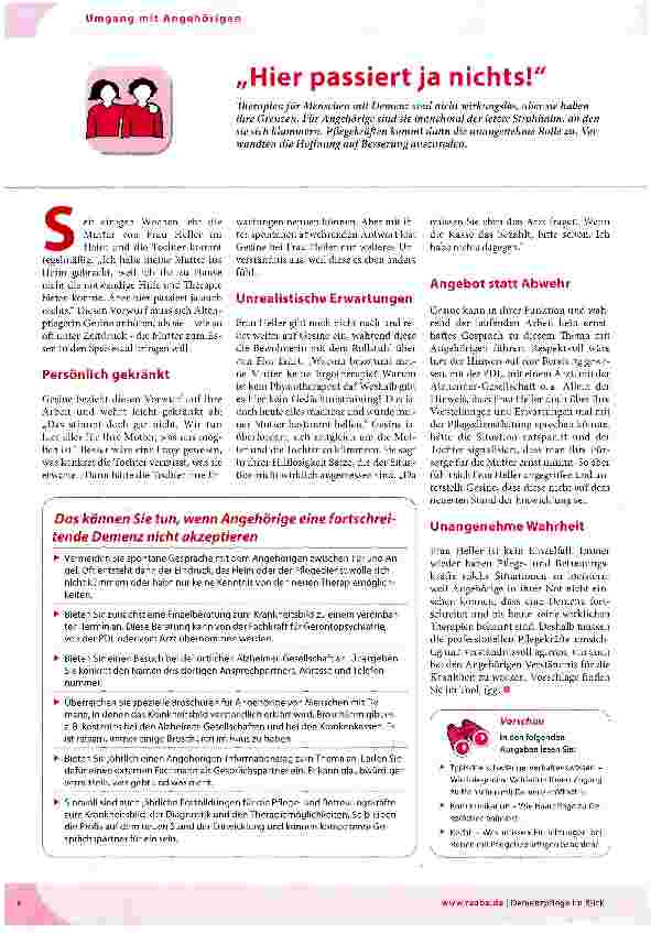 Vorschauseite 1: Hier passiert ja nichts!