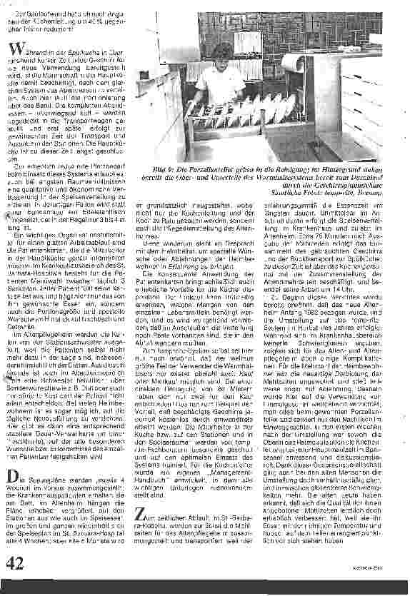 Vorschauseite 4: Speisenversorgung im St. Barbara-Altenheim, Duisburg