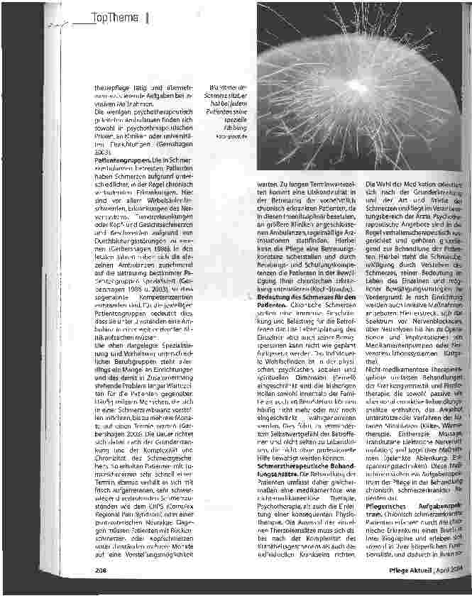 Vorschauseite 3: Dem Schmerz auf den Leib rücken