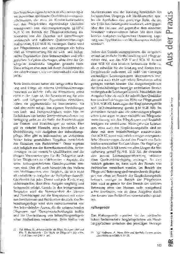 Vorschauseite 5: Rechtliche Rahmenbedingungen für den Einsatz und das Profil von Fachkräften in Einrichtungen und Diensten der Pflege Zugleich ein Beitrag zur Auslegung der §§ 4, 5 Heimpersonalver…