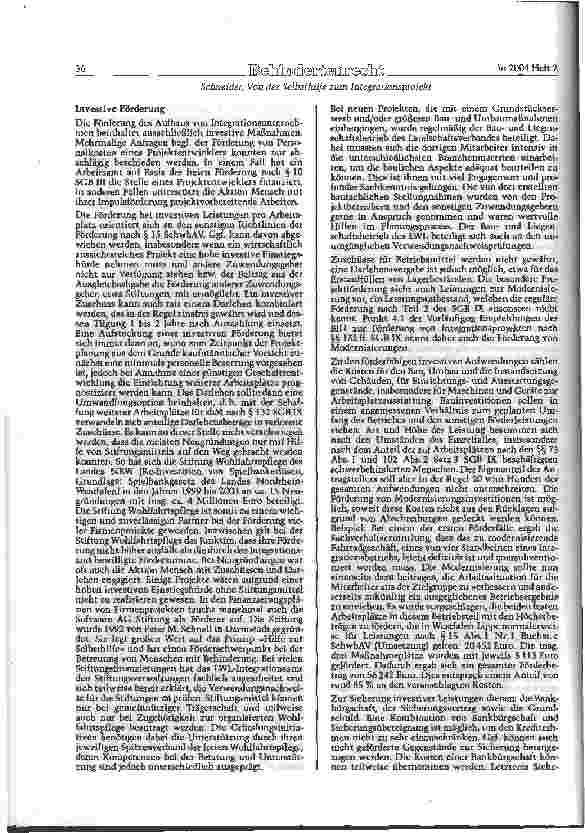 Vorschauseite 5: Von der Selbsthilfefirma zum IntegrationsprojektZur Förderpraxis bei Integrationsunternehmen gem. §§ 132 ff. SGB IX am Beispiel von Westfalen-Lippe