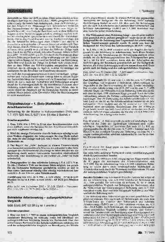 Vorschauseite 3: Heimzulage nach den AVR Caritas -Therapieeinrichtung für Drogenabhängige als Heim der Behindertenhilfe