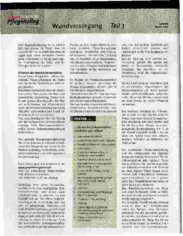 Vorschauseite 3: Epithelisierung