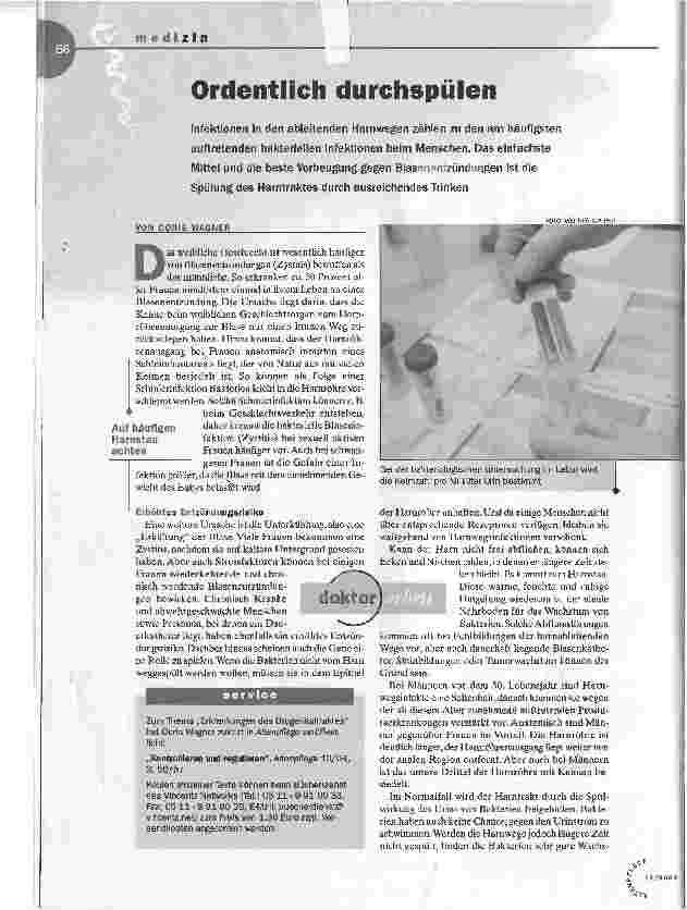 Vorschauseite 1: Ordentlich durchspülen