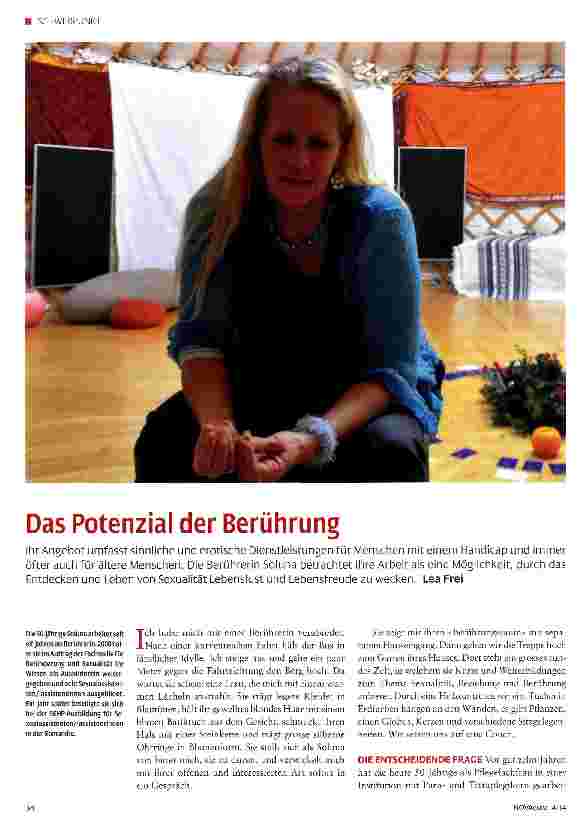 Vorschauseite 1: Das Potenzial der Berührung