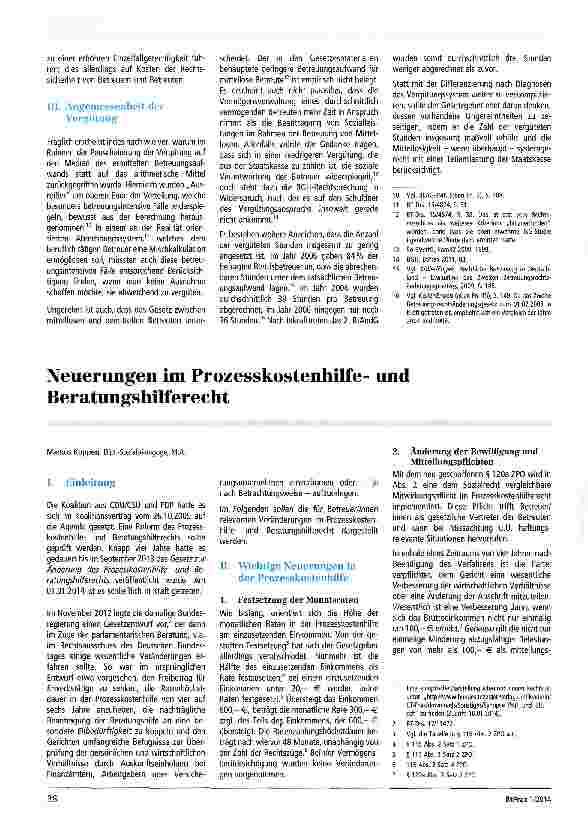 Vorschauseite 2: Zur diagnoseabhängigen Betreuervergütung