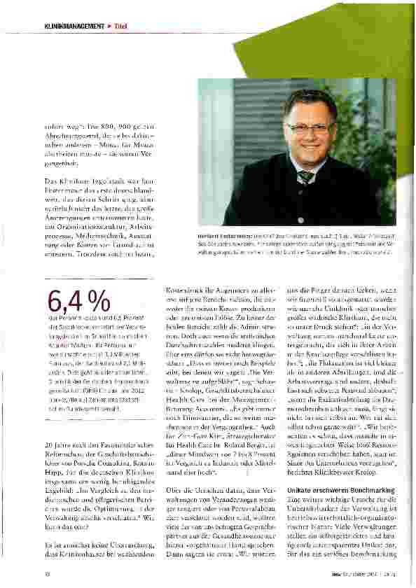 Vorschauseite 3: Jetzt ist die Verwaltung dran!