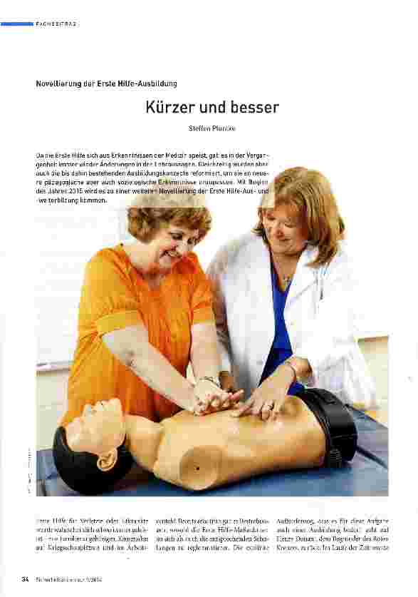 Vorschauseite 1: Kürzer und besser