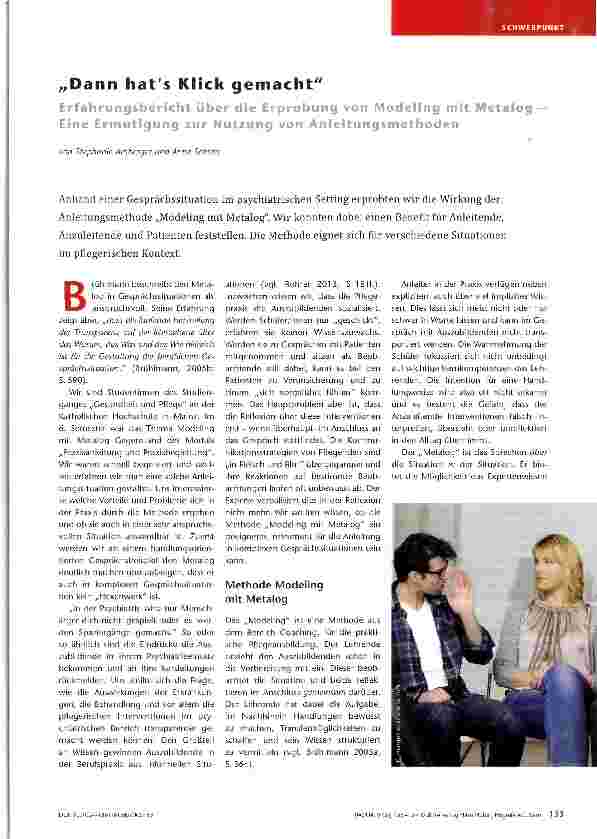 Vorschauseite 1: Dann hat es Klick gemacht