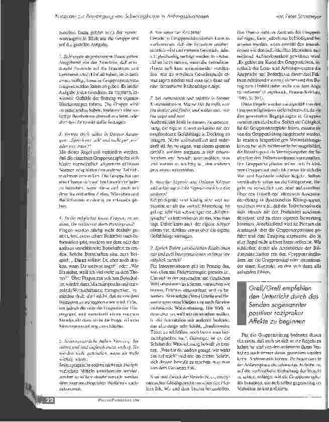 Vorschauseite 5: Die Crux mit den Neuen - Konzepte zur Bewältigung von Schwierigkeiten in Anfangssituationen