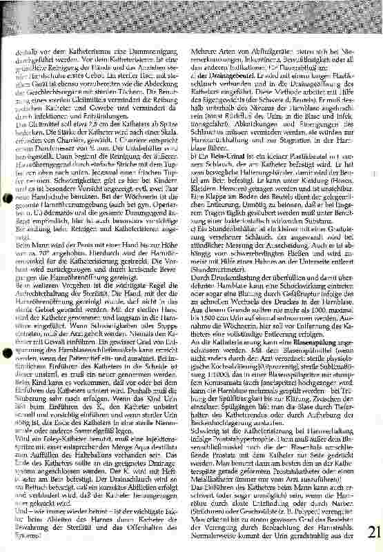 Vorschauseite 2: Der Katheterismus der Harnblase/ Harnblasenspülung