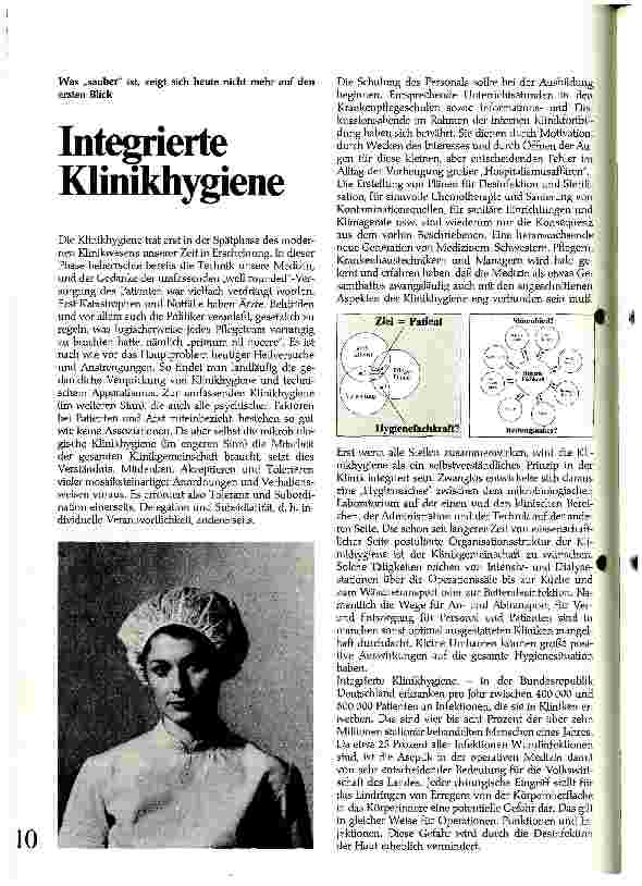 Vorschauseite 1: Integrierte Klinikhygiene